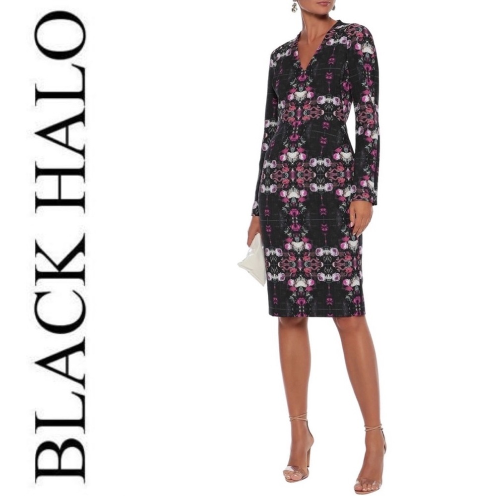 💜 Black Halo Fitted Dress